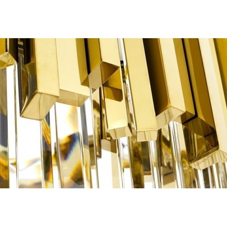 DW-D5688S.GOLD Lampa wisząca IMPERIAL GOLD 60 - stal, kryształ