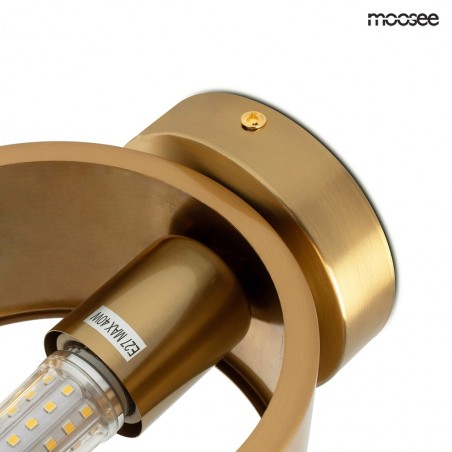 MSE010400209 MOOSEE lampa ścienna ARRO złota