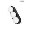 MSE010100272 MOOSEE lampa ścienna DROPS 3 czarna