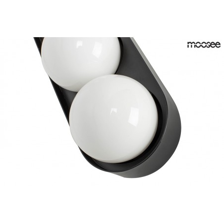 MSE010100272 MOOSEE lampa ścienna DROPS 3 czarna