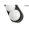 MSE010100272 MOOSEE lampa ścienna DROPS 3 czarna