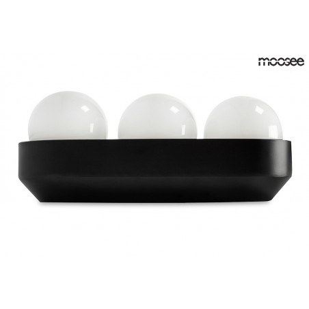 MSE010100272 MOOSEE lampa ścienna DROPS 3 czarna