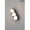 MSE010100272 MOOSEE lampa ścienna DROPS 3 czarna
