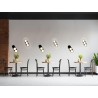 MSE010100272 MOOSEE lampa ścienna DROPS 3 czarna