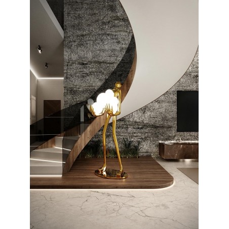 MSE1501100427 MOOSEE lampa podłogowa HUMAN GOLD         PREMIUM