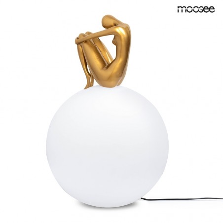 MSE1501100430 MOOSEE lampa podłogowa UOMO 35 złota