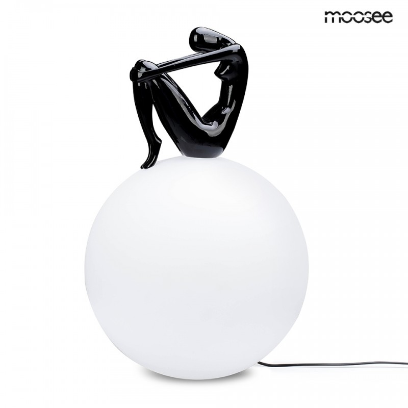 MSE1501100432 MOOSEE lampa podłogowa UOMO 35 czarna