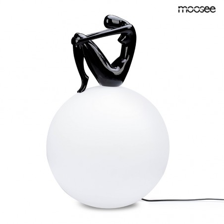 MSE1501100432 MOOSEE lampa podłogowa UOMO 35 czarna
