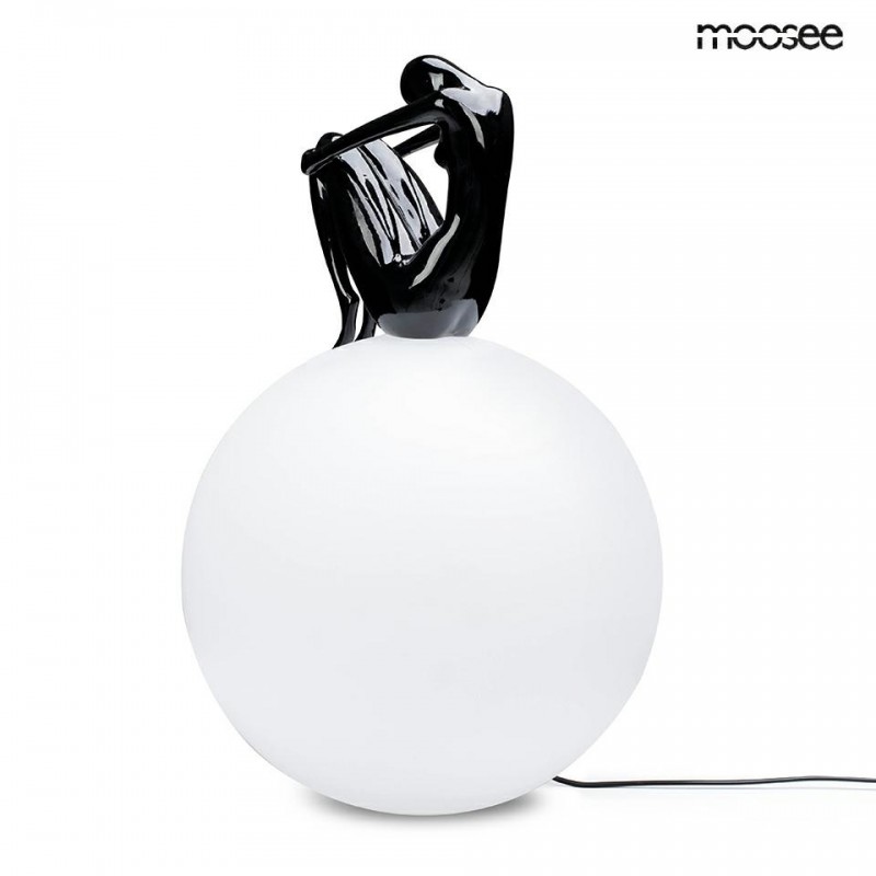 MSE1501100432 MOOSEE lampa podłogowa UOMO 35 czarna