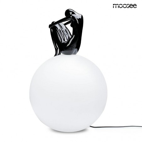 MSE1501100432 MOOSEE lampa podłogowa UOMO 35 czarna