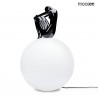 MSE1501100432 MOOSEE lampa podłogowa UOMO 35 czarna