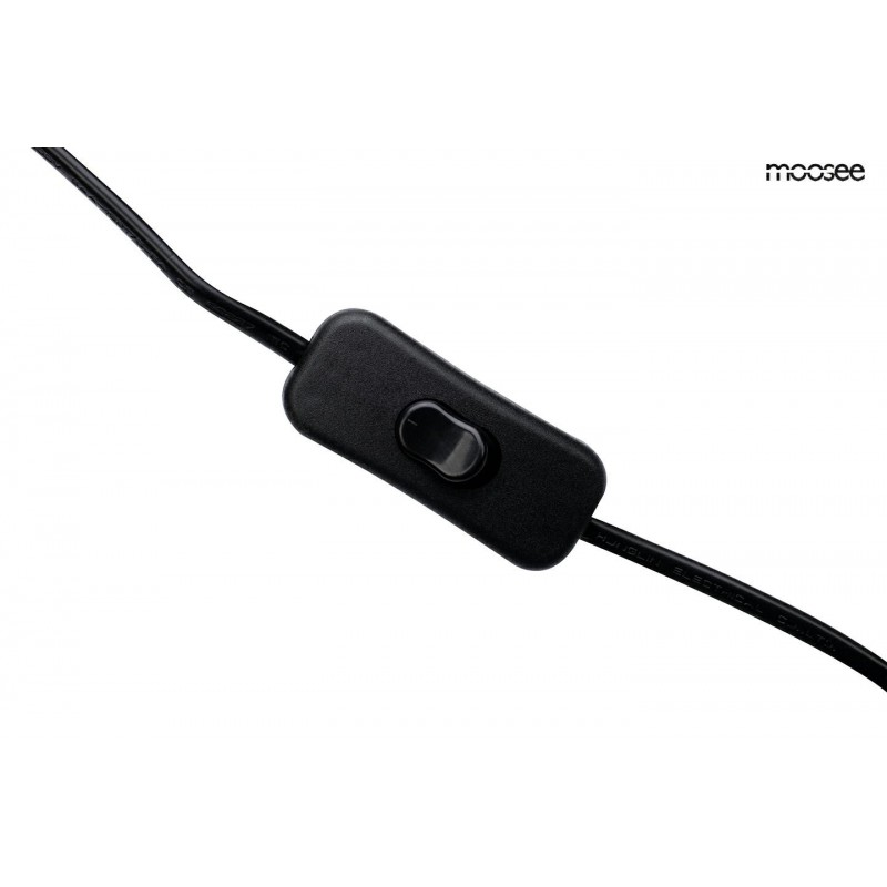 MSE1501100432 MOOSEE lampa podłogowa UOMO 35 czarna