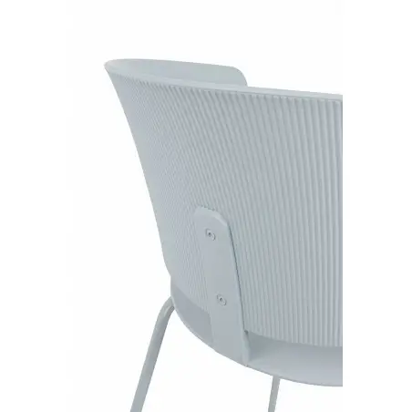 ARM-001.GREY Krzesło GARRET jasnoszare