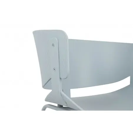ARM-001.GREY Krzesło GARRET jasnoszare