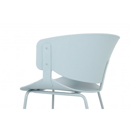 ARM-001.GREY Krzesło GARRET jasnoszare
