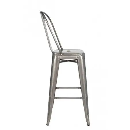 KH010100969 Krzesło barowe TOWER BIG BACK 66 (Paris) metal