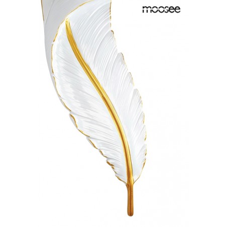 MSE010100386 MOOSEE lampa ścienna IKAR 60  biała / złota