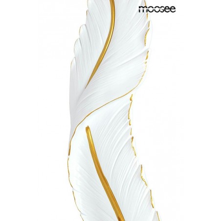 MSE010100386 MOOSEE lampa ścienna IKAR 60  biała / złota