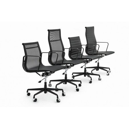 KH1501100177 Fotel biurowy AERON PREMIUM czarny - siatka, aluminium