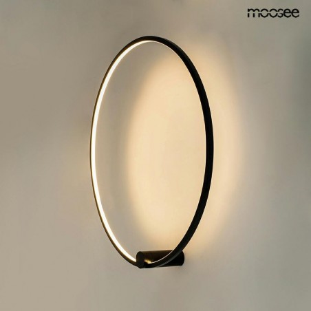MSE1501100398 MOOSEE lampa ścienna HOOP 60 czarna 