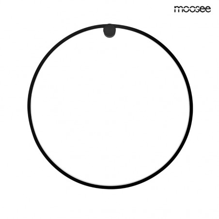 MSE1501100398 MOOSEE lampa ścienna HOOP 60 czarna 