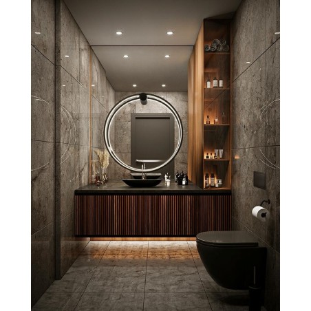 MSE1501100398 MOOSEE lampa ścienna HOOP 60 czarna 