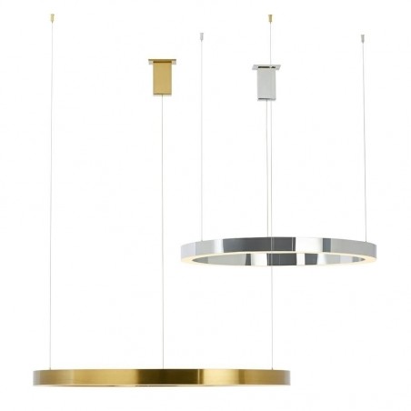 JD8169-100 Lampa wisząca RING 100 złota - LED, stal