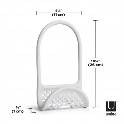 1004294-660 UMBRA organizer do zlewu SLING CADDY - biały