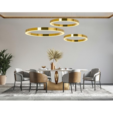 MSE010100150 MOOSEE lampa wisząca RING LUXURY 50  złota