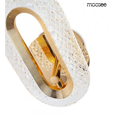 MSE010100319 MOOSEE lampa ścienna JEWEL złota