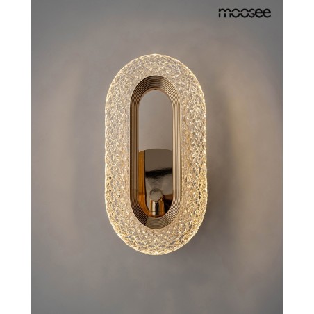 MSE010100319 MOOSEE lampa ścienna JEWEL złota