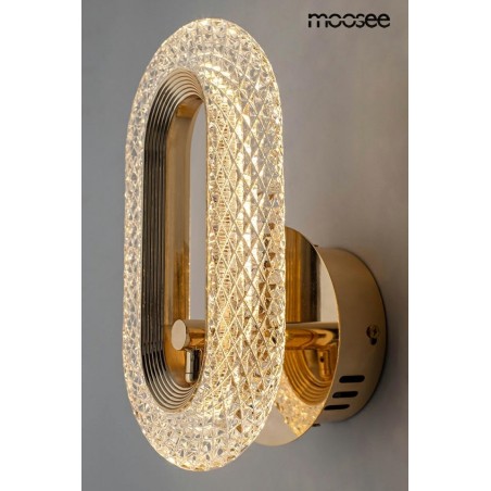MSE010100319 MOOSEE lampa ścienna JEWEL złota