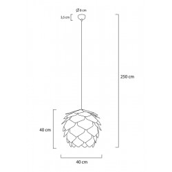 MSE1501100123 Lampa wisząca SZYSZKA CONO 43