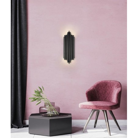 MSE010400217 MOOSEE lampa ścienna HARMONIC BLACK czarna