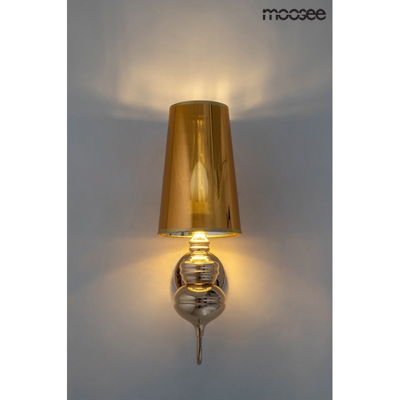 MSE010100224 MOOSEE lampa ścienna QUEEN 15 złota