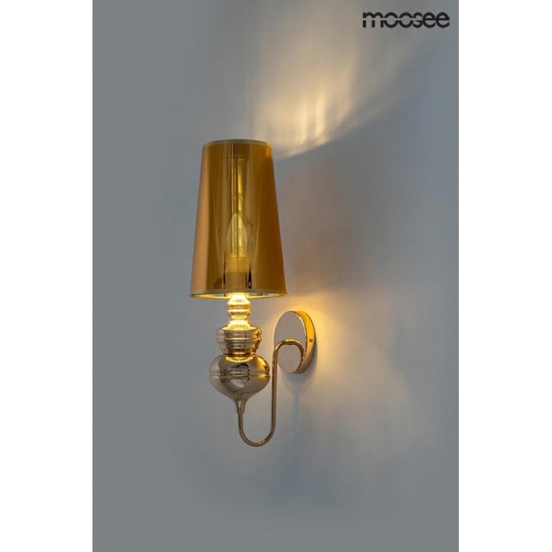 MSE010100224 MOOSEE lampa ścienna QUEEN 15 złota