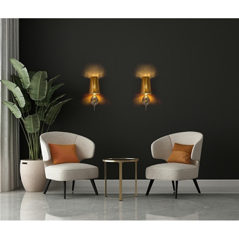 MSE010100224 MOOSEE lampa ścienna QUEEN 15 złota