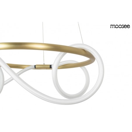 MSE010100236 MOOSEE lampa wisząca SERPIENTE 60 złota