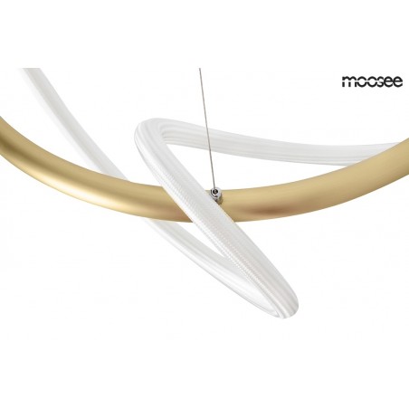 MSE010100236 MOOSEE lampa wisząca SERPIENTE 60 złota