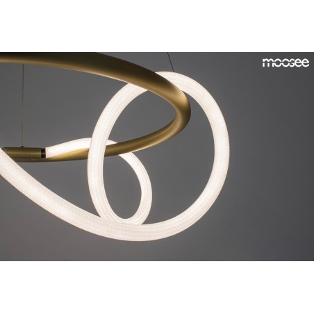 MSE010100236 MOOSEE lampa wisząca SERPIENTE 60 złota