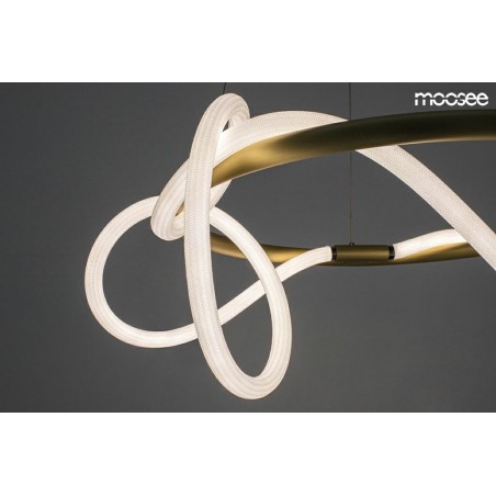 MSE010100236 MOOSEE lampa wisząca SERPIENTE 60 złota