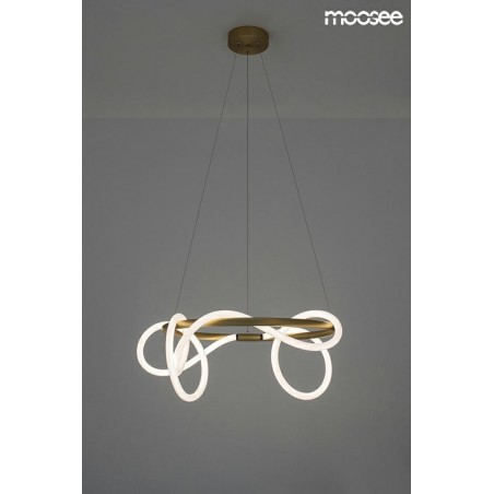 MSE010100236 MOOSEE lampa wisząca SERPIENTE 60 złota
