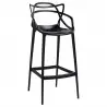 BS-936B.75.BLACK Krzesło barowe HILO PREMIUM 75 cm czarne