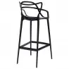 BS-936B.75.BLACK Krzesło barowe HILO PREMIUM 75 cm czarne