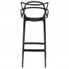 BS-936B.75.BLACK Krzesło barowe HILO PREMIUM 75 cm czarne