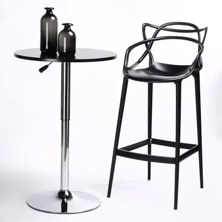 BS-936B.75.BLACK Krzesło barowe HILO PREMIUM 75 cm czarne