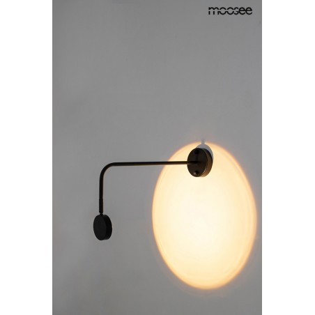 MSE1501100147 MOOSEE lampa ścienna AXEL czarna