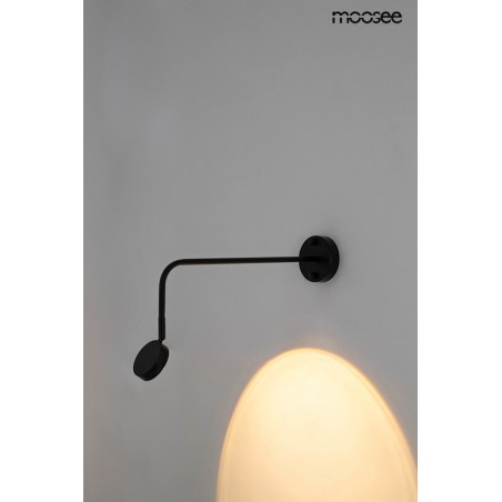 MSE1501100147 MOOSEE lampa ścienna AXEL czarna
