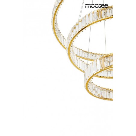 MSE010100176 MOOSEE lampa wisząca LIBERTY TRIPLES złota