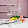 53268 KARE kieliszek do szampana RIFFLE 215 ml transparentny